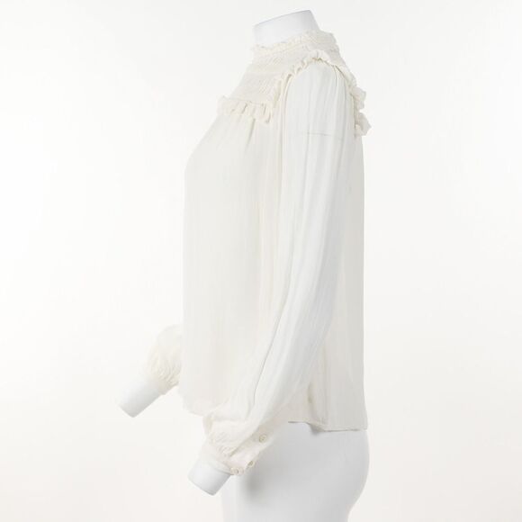 Reiss Anoushka Ruffle Blouse  - Picture 3 of 5